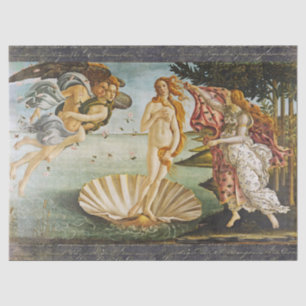 Birth of Venus by Botticelli Decoupage Tissue Paper
