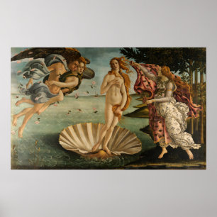 Birth of Venus by Botticelli Poster