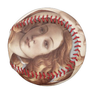 Birth of Venus close up by Sandro Botticelli Baseball