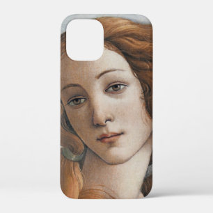 Birth of Venus close up in detail Sandro Botticell iPhone 12 Mini Case