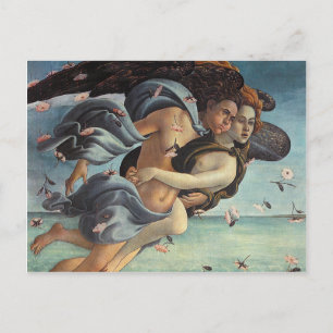 Birth of Venus, Detail - Mythological Couple Postcard