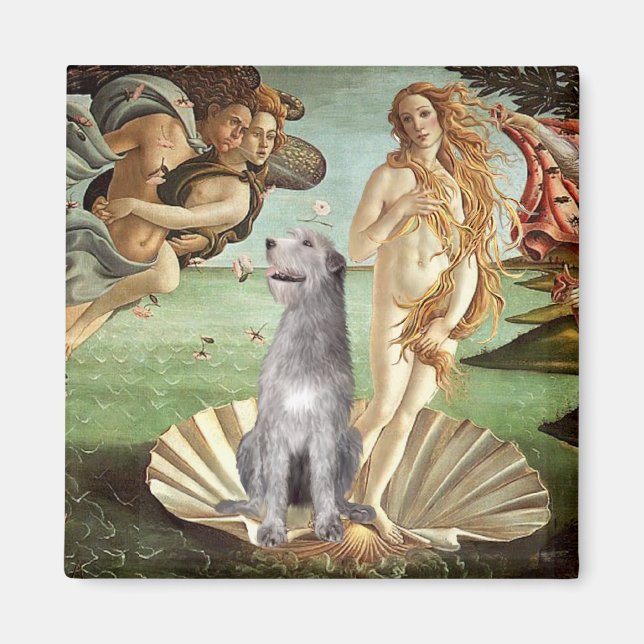Birth of Venus-Irish Wolfhound #6 Magnet (Front)