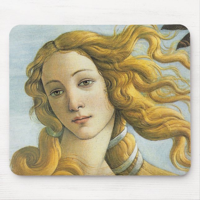 Birth of Venus Renaissance Fine Vintage Mouse Pad (Front)