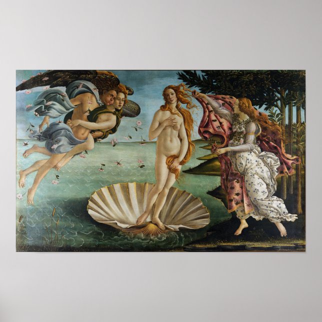 Birth of Venus Sandro Botticelli Poster (Front)