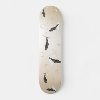 Birth of venus skateboard longboard stars moon