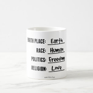 BIRTH PLACE EARTH MUG