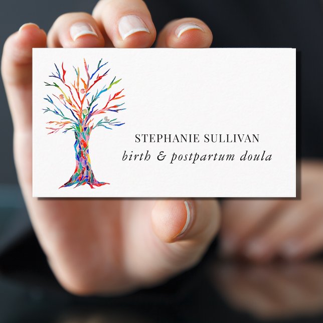 Birth & Postpartum Doula  Business Card (Creator Uploaded)