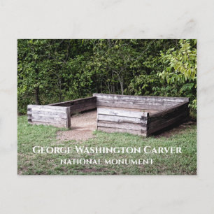 Birth Site of George Washington Carver, Monument Postcard