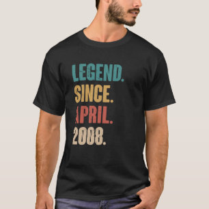 Birthday 15th Decoration April 15 Years Old Vintag T-Shirt