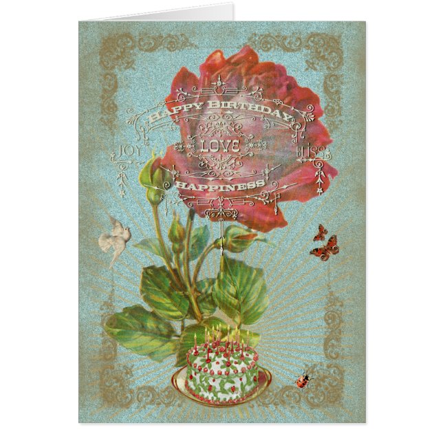 Birthday 1 - Greeting Card (Front)