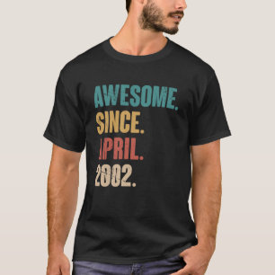 Birthday 21st Decoration April 21 Years Old Vintag T-Shirt