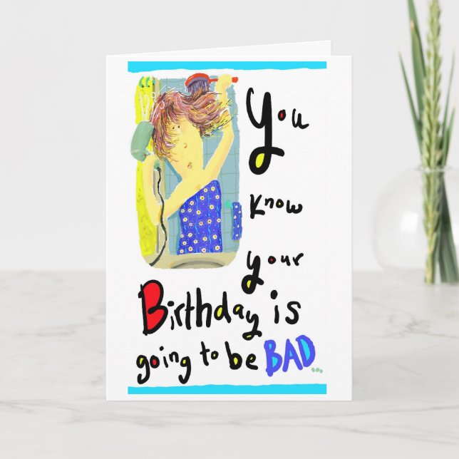 Birthday 3 Female Card (Front)