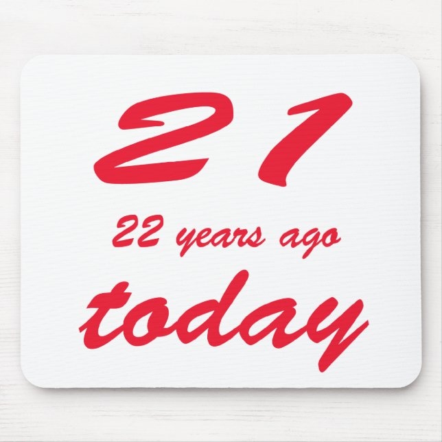 birthday 43 mouse pad (Front)