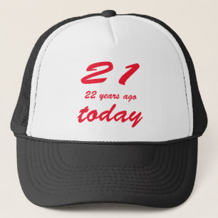 birthday 43 trucker hat