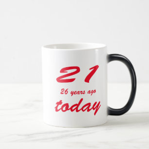 birthday 47 magic mug