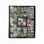 Birthday 55 Photo Collage Backdrop AWESOME SINCE