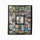 Birthday 55 Photo Collage Backdrop