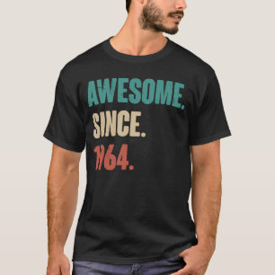 Birthday 59th Decoration 59 Years Old Vintage 1964 T-Shirt