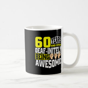 Birthday 60 Yeaars Of Being Awesome Coffee Mug
