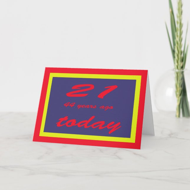 birthday 65th card (Front)