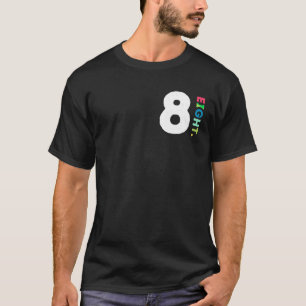 Birthday 8th kids Boys girls 8Year Old family part T-Shirt