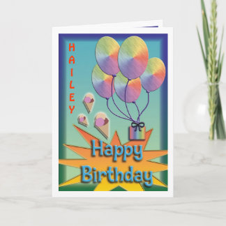 Birthday (Add own name) Card