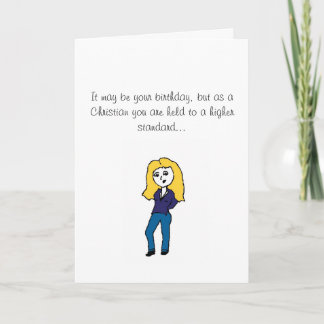 Birthday Advice Card