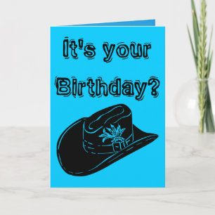 Birthday Again Hillbilly Card