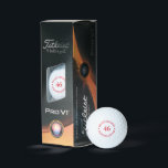 Birthday Age Golfer-Gift Golf Balls<br><div class="desc">A nice 'happy birthday' gift suggestion for any golfer...  personalised with his/her name and age.</div>
