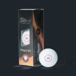 Birthday Age Golfer-Gift Golf Balls<br><div class="desc">A nice 'happy birthday' gift suggestion for any golfer...  personalised with his/her name and age.</div>