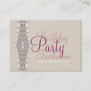 Birthday + All Occasion Party Invitation Card