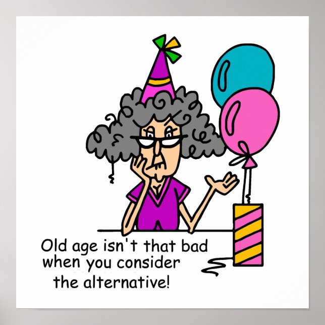 Birthday Alternative Humour Poster (Front)