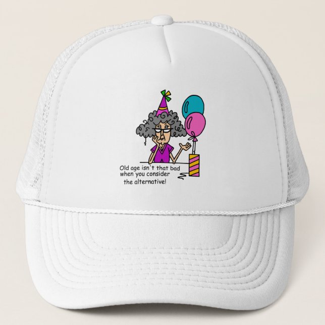 Birthday Alternative Humour Trucker Hat (Front)
