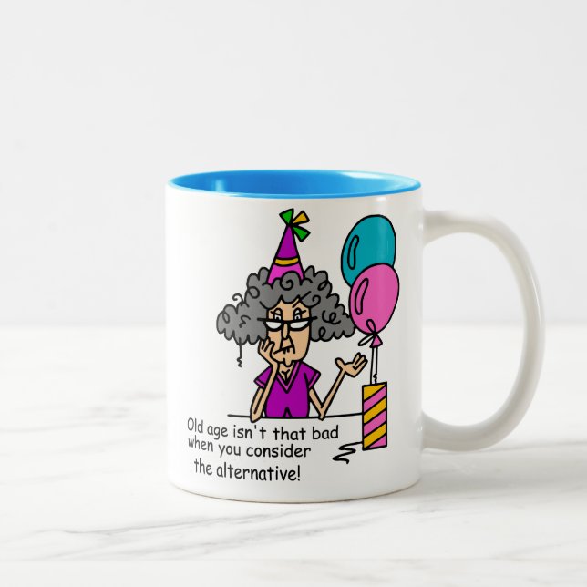 Birthday Alternative Humour Two-Tone Coffee Mug (Right)