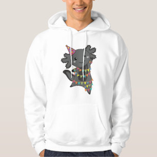 Birthday Axolotl Garland Hoodie