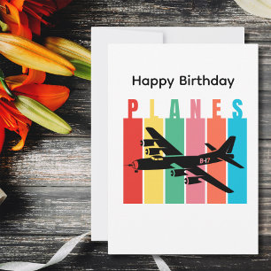 Birthday B-17 Vintage Aeroplane Military Aviation