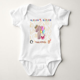 Birthday Baby Baby Bodysuit