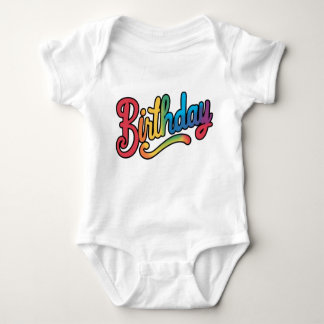 Birthday Baby Bodysuit