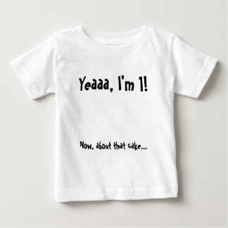 Birthday Baby Cake Eating Shirt