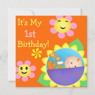 Birthday Baby Custom Invitation