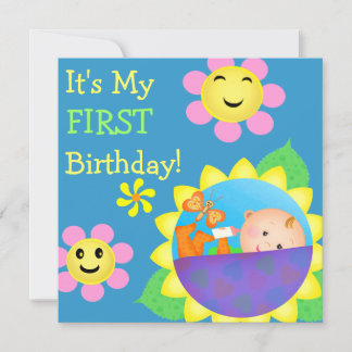 Birthday Baby Custom Invitation