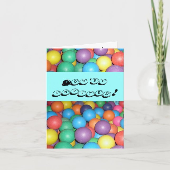 Birthday Ball invitation (Front)