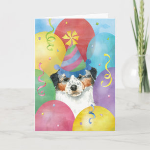 Birthday Balloons Aussie Card