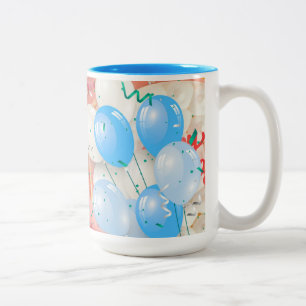 Birthday Balloons Celebration Mug