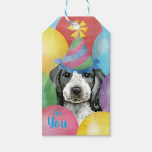 Birthday Balloons English Cocker Spaniel Gift Tags