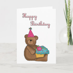 birthday bear card