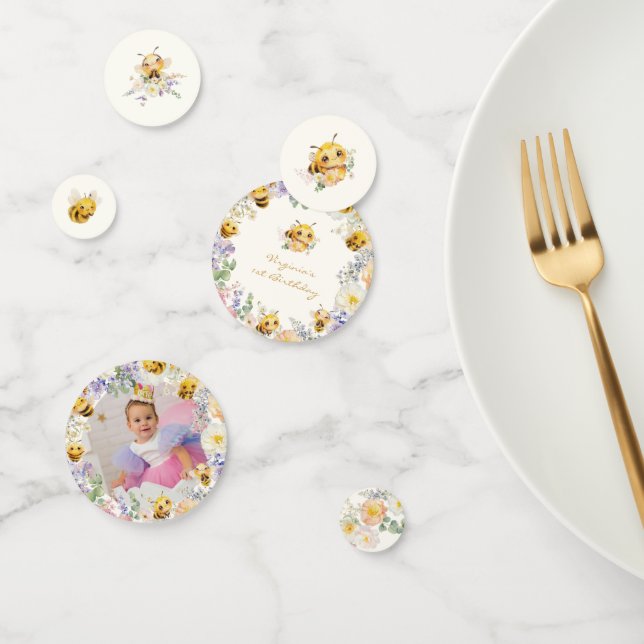 Birthday Bee Confetti (Group)