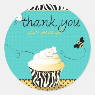 Birthday Bee TY Sticker