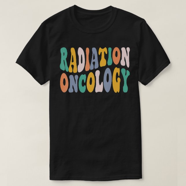 Birthday Black History Month Radiation Oncology  T-Shirt (Design Front)