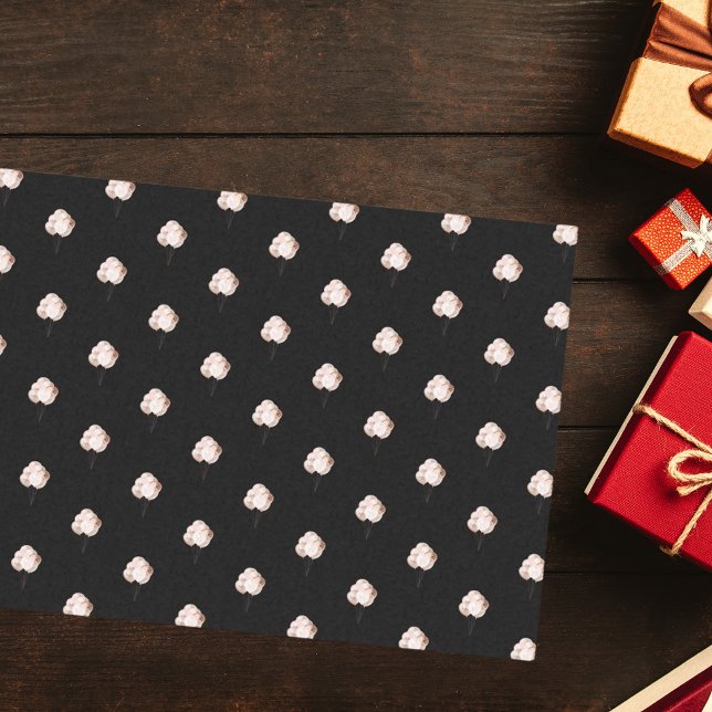 Birthday black rose gold balloons tissue paper (Creator Uploaded)